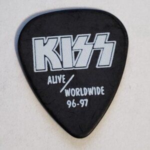 KISS 1996 Alive Worldwide concert tour Ace Frehley signature  Guitar Pick